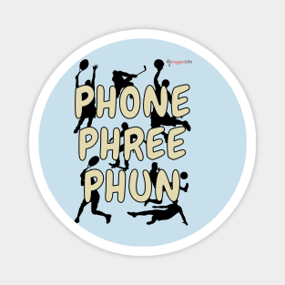 Phone Phree Phun Multi Sports Magnet